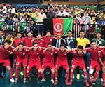 تیم فوتسال افغانستان بازی را به ایران  واگذار کرد